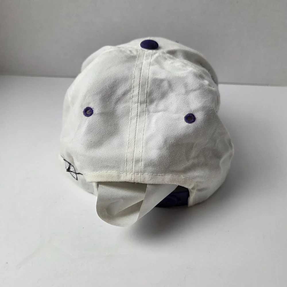 Vintage 90s Northwestern Wildcats College Football SnapBack Hat White Spell Out